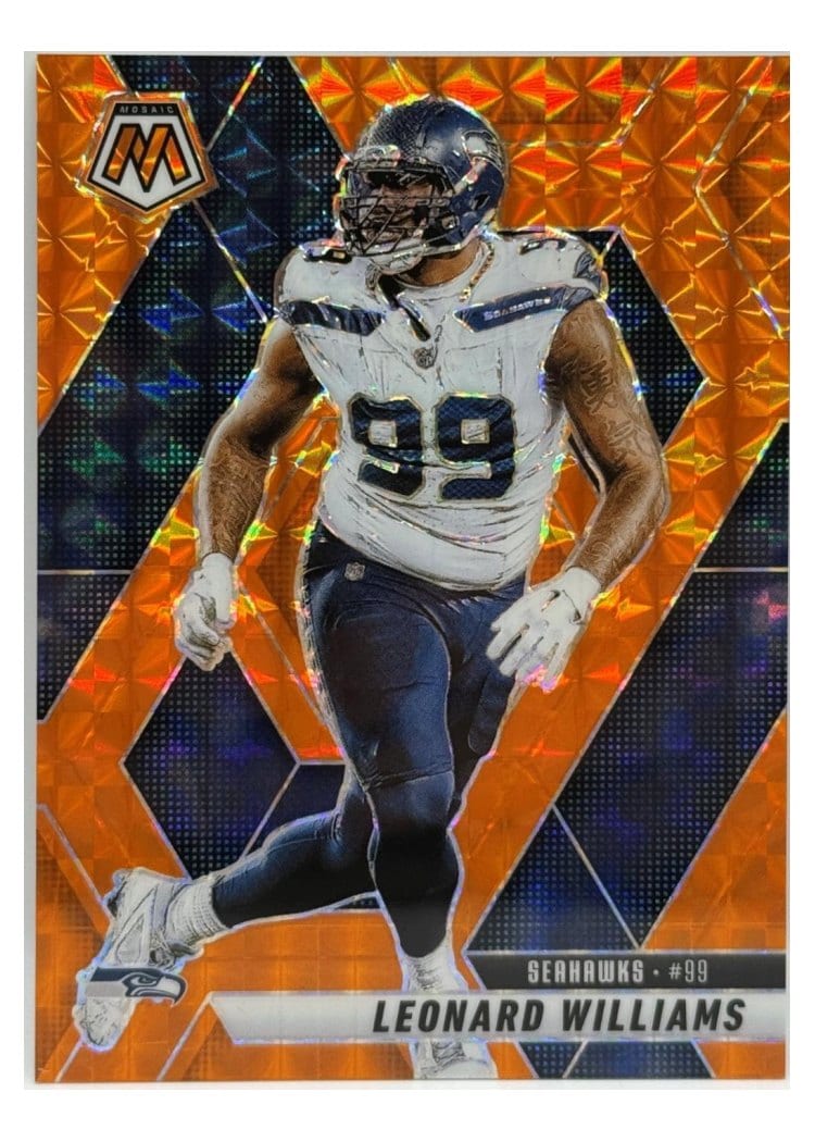 2025 Panini Mosaic Base Set Leonard Williams #61 card