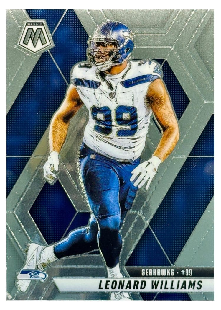 2025 Panini Mosaic Base Set Leonard Williams #61 card