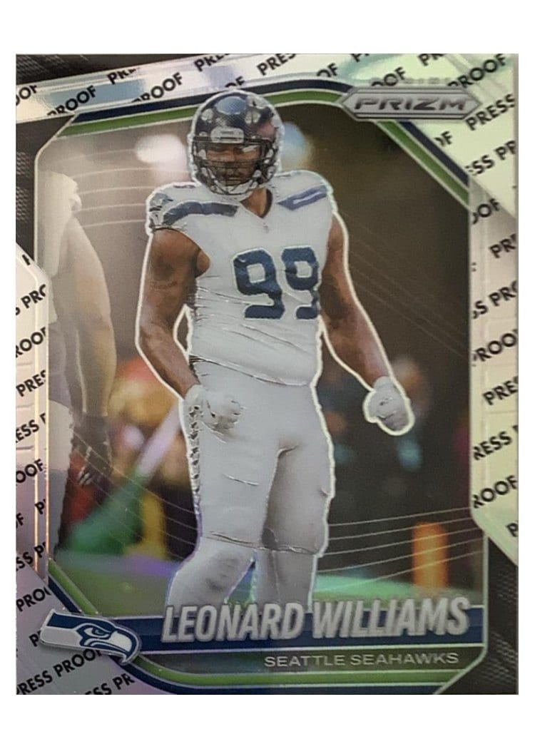 2025 Panini Prizm Base Set Leonard Williams #183 card