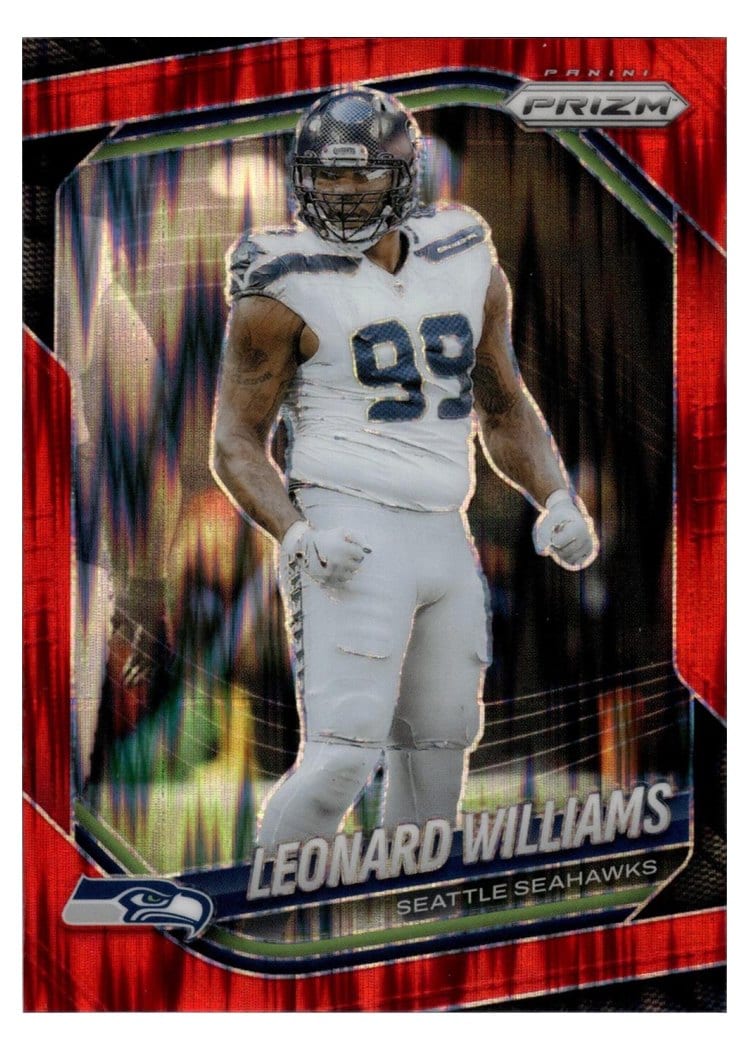 2025 Panini Prizm Base Set Leonard Williams #183 card