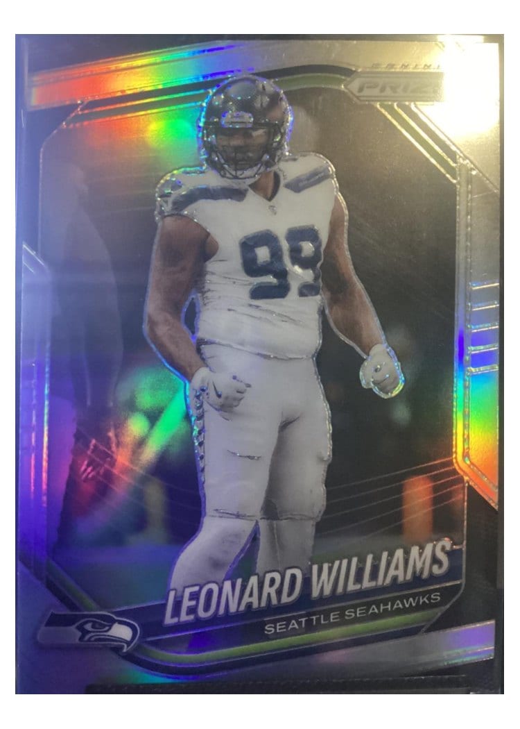 2025 Panini Prizm Base Set Leonard Williams #183 card