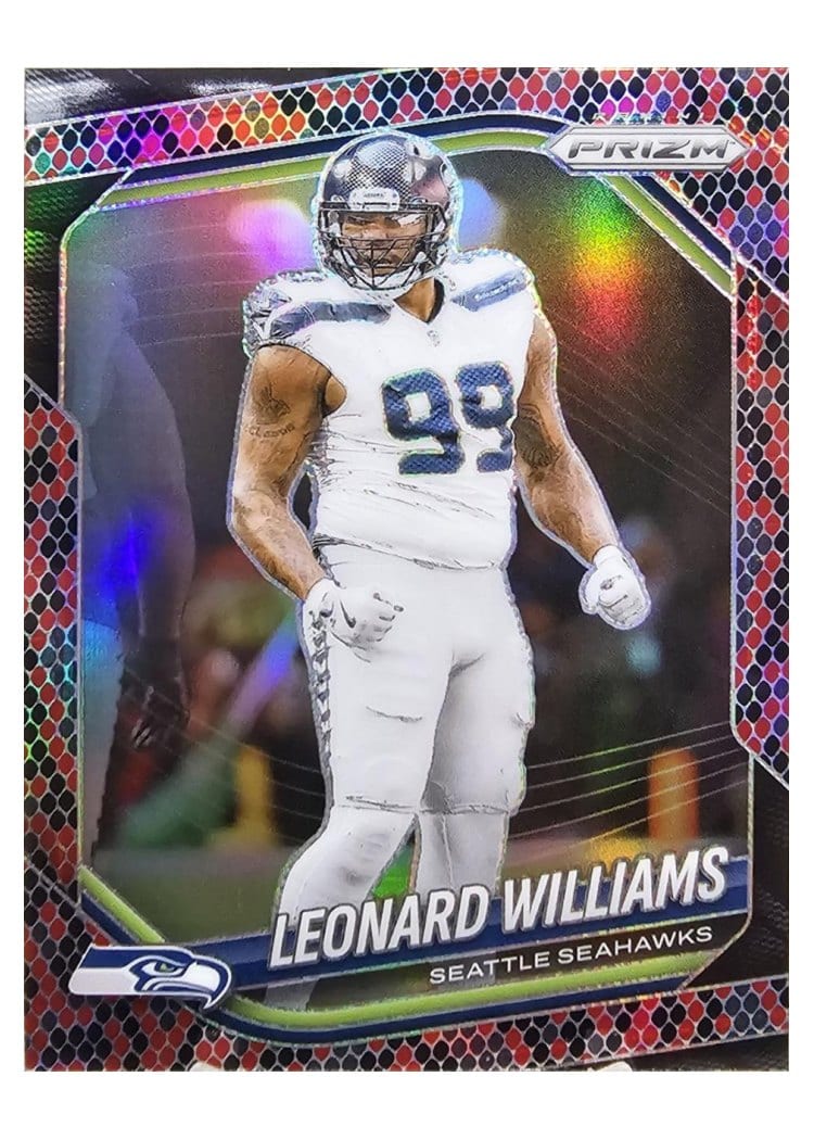 2025 Panini Prizm Base Set Leonard Williams #183 card