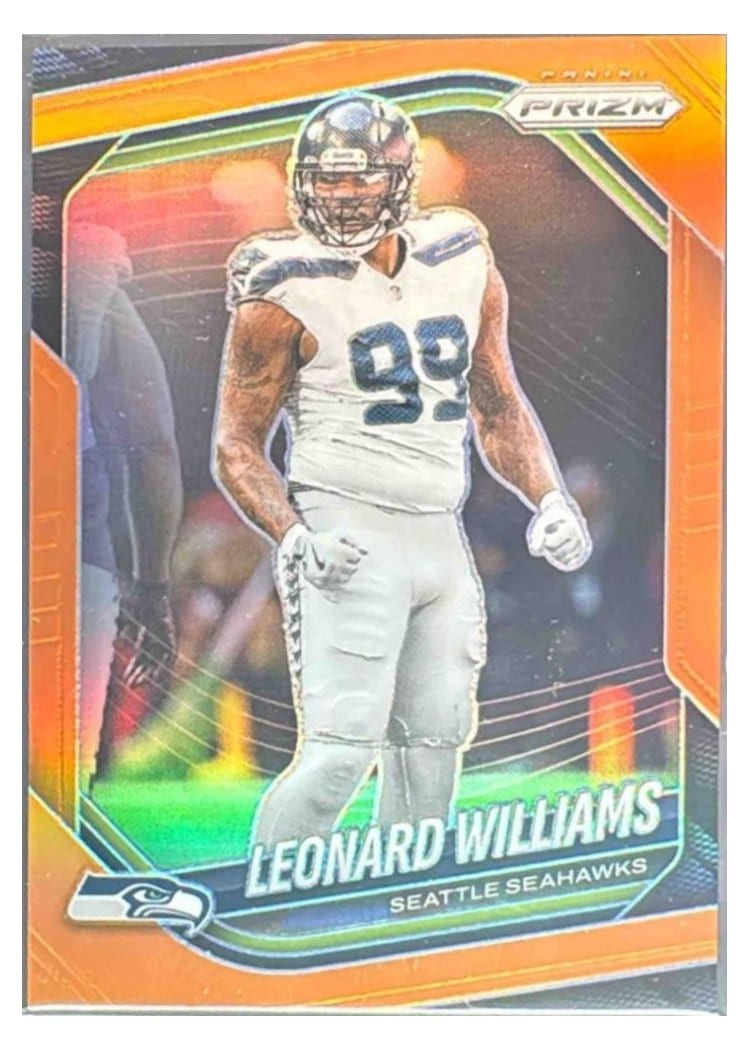 2025 Panini Prizm Base Set Leonard Williams #183 card