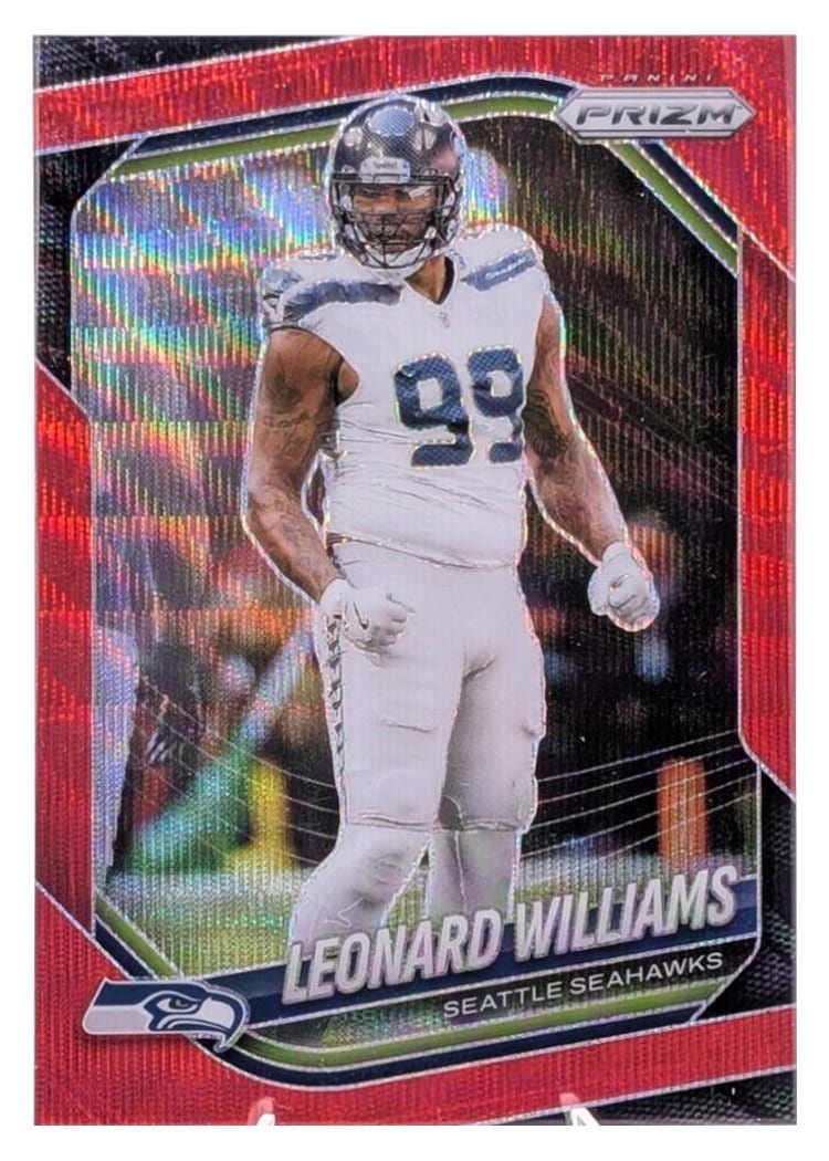2025 Panini Prizm Base Set Leonard Williams #183 card