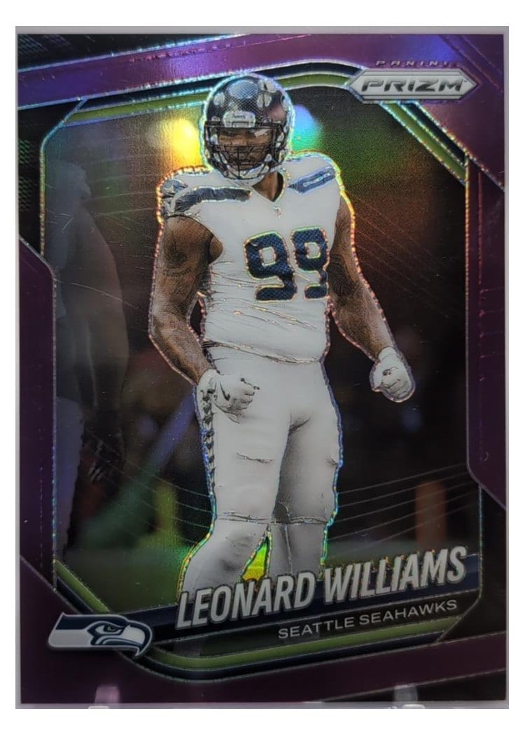 2025 Panini Prizm Base Set Leonard Williams #183 card