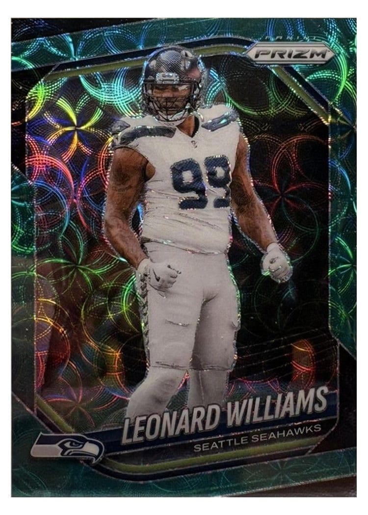 2025 Panini Prizm Base Set Leonard Williams #183 card