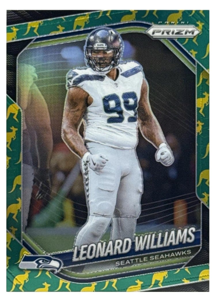 2025 Panini Prizm Base Set Leonard Williams #183 card