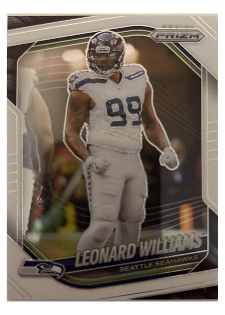 2025 Panini Prizm Base Set Leonard Williams #183 card