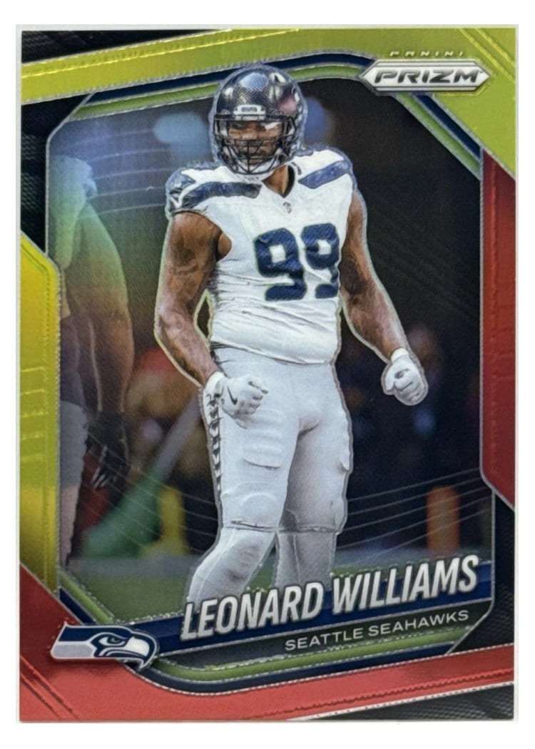 2025 Panini Prizm Base Set Leonard Williams #183 card