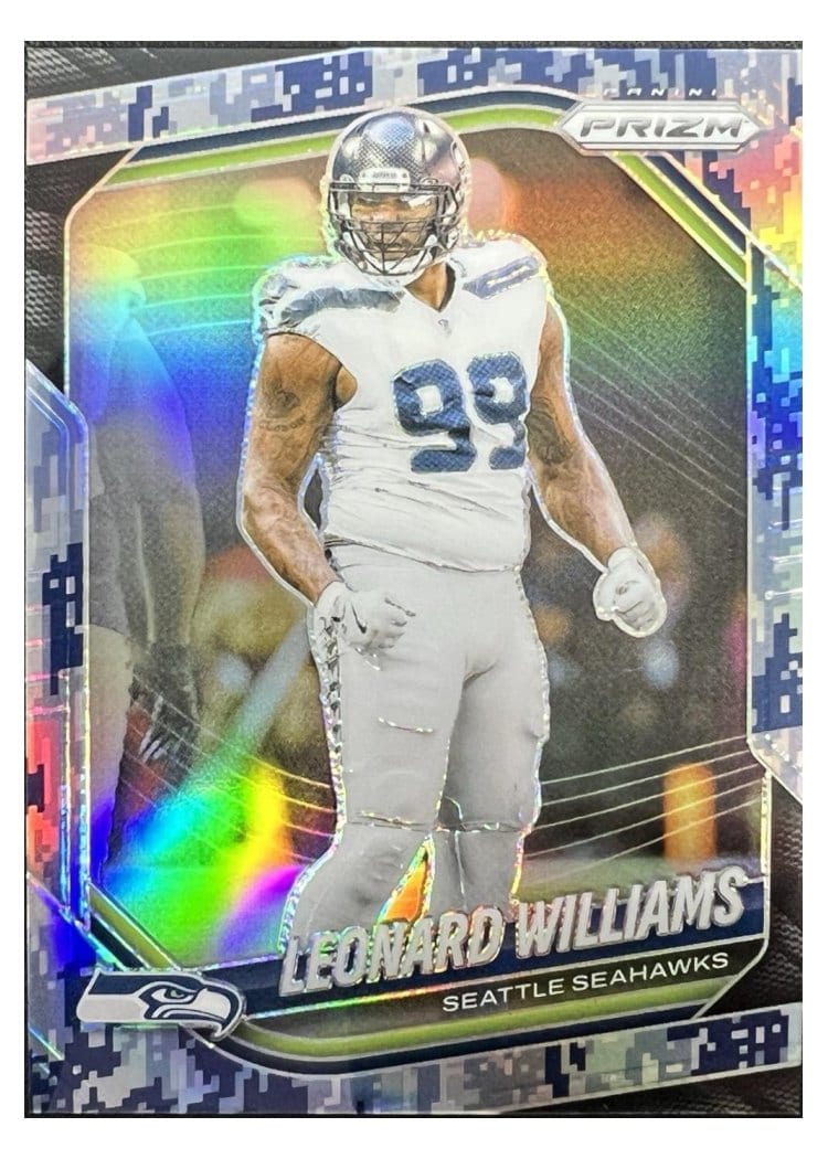 2025 Panini Prizm Base Set Leonard Williams #183 card