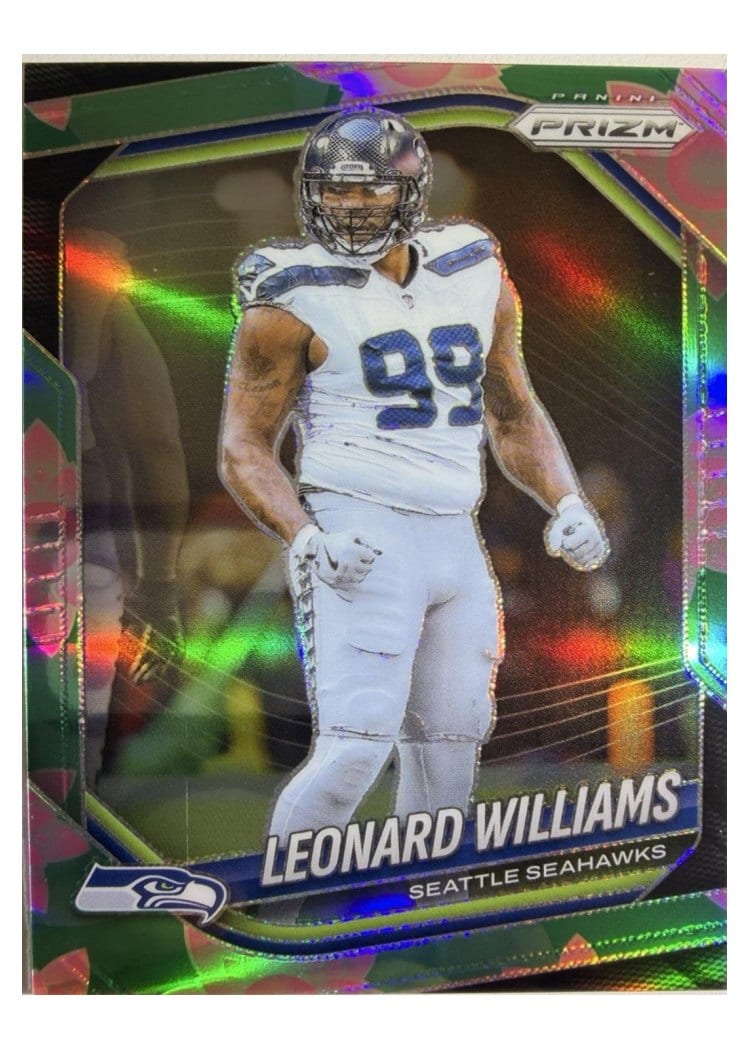2025 Panini Prizm Base Set Leonard Williams #183 card