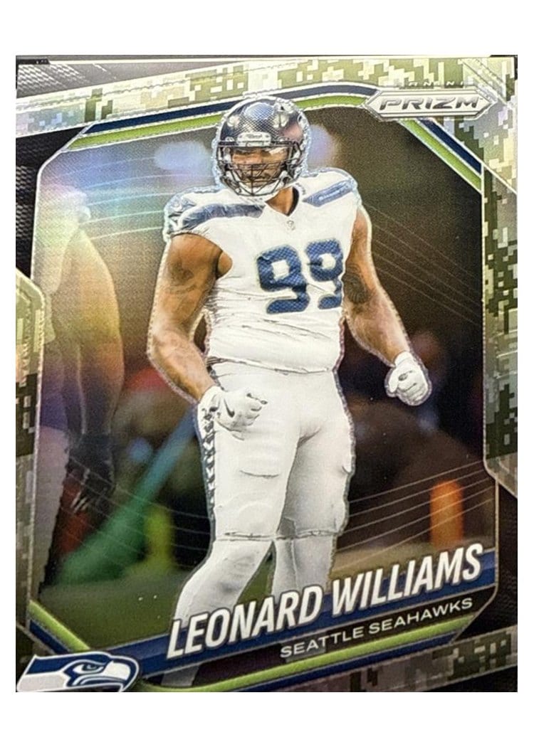 2025 Panini Prizm Base Set Leonard Williams #183 card