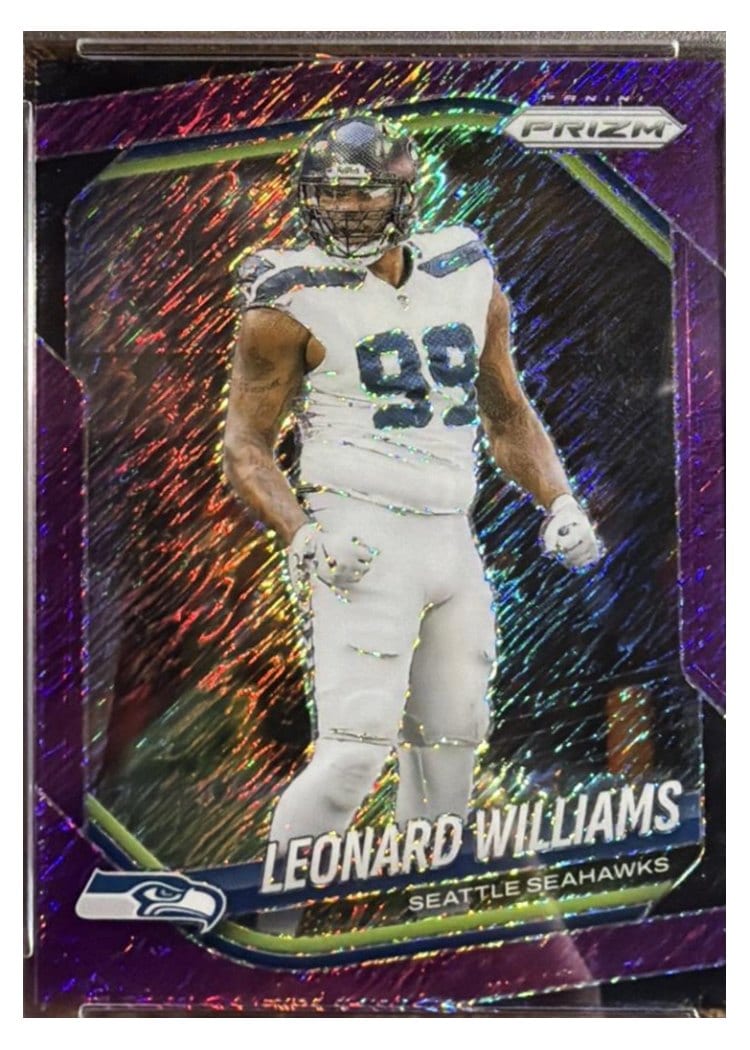 2025 Panini Prizm Base Set Leonard Williams #183 card