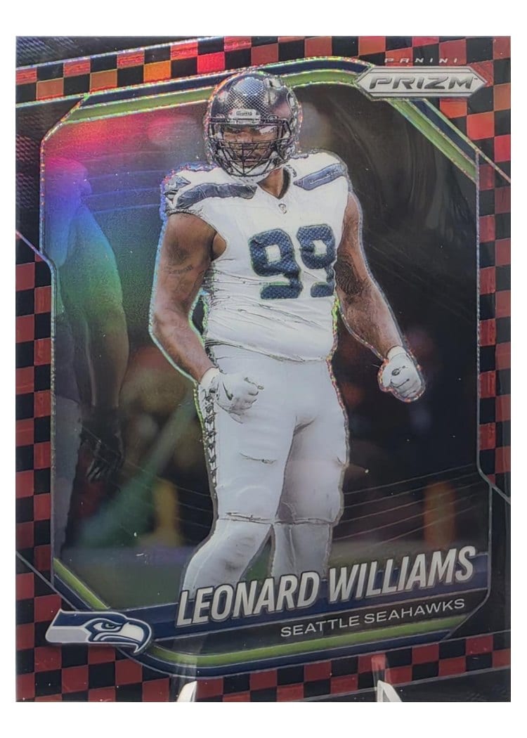 2025 Panini Prizm Base Set Leonard Williams #183 card