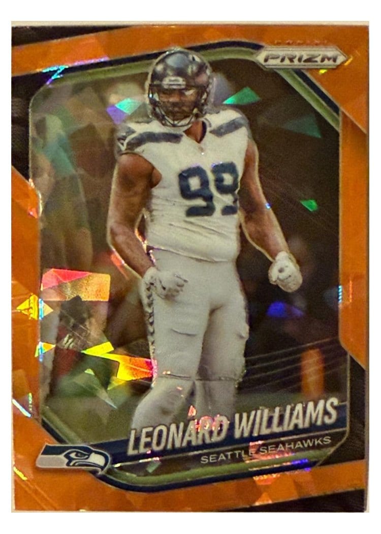 2025 Panini Prizm Base Set Leonard Williams #183 card