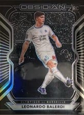 2020 Panini Obsidian Leonardo Balerdi #20 card