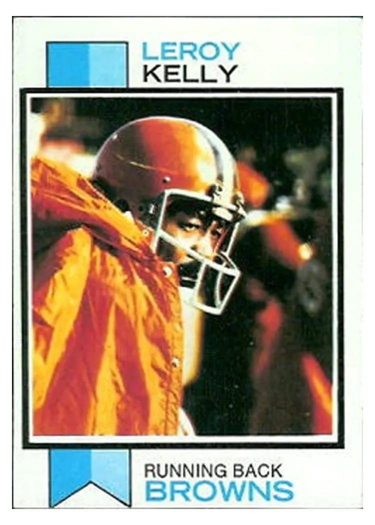 1973 Topps Leroy Kelly #381 card