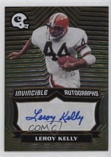 2021 Panini Chronicles Invincible Autographs Leroy Kelly #INV-LKE card