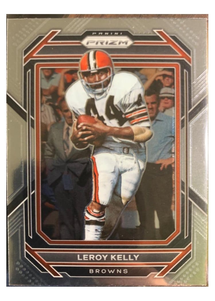 2022 Panini Prizm Base Set Leroy Kelly #75 card