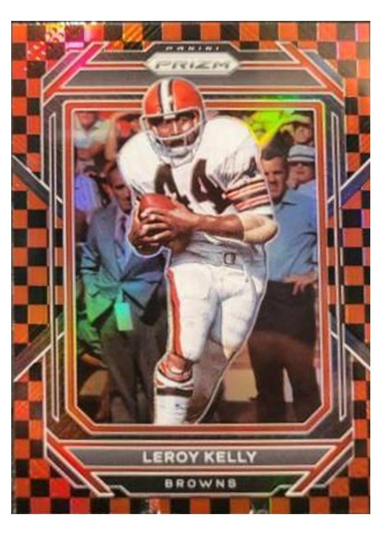 2022 Panini Prizm Base Set Leroy Kelly #75 card