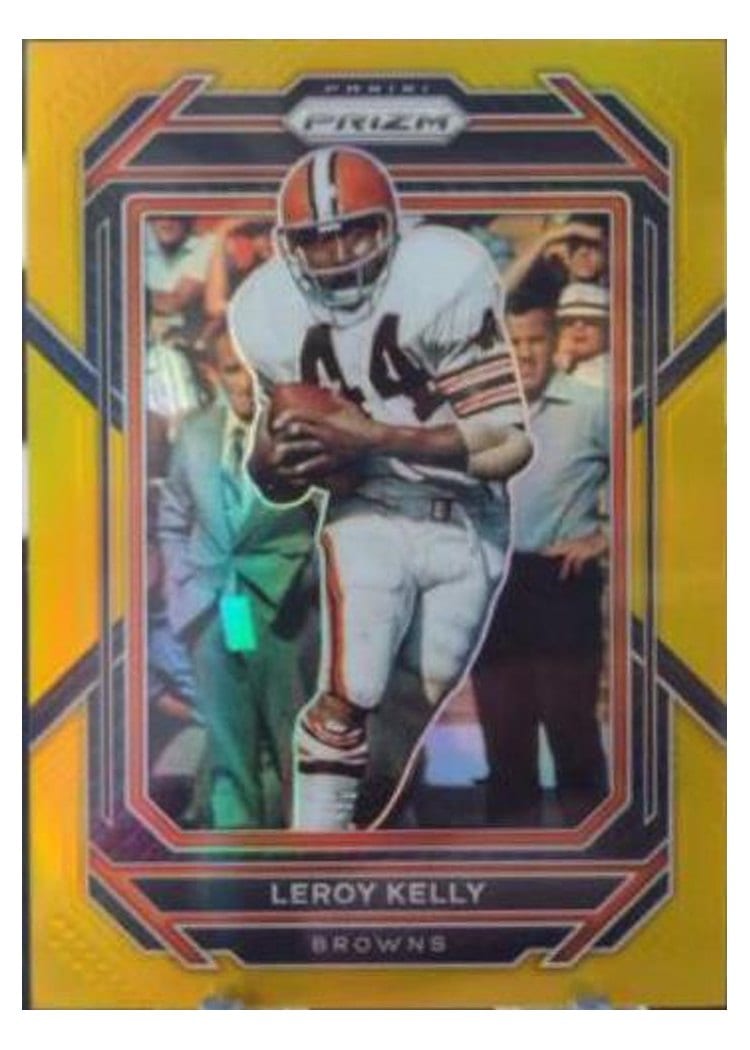 2022 Panini Prizm Base Set Leroy Kelly #75 card