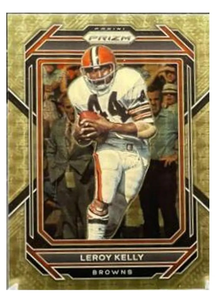 2022 Panini Prizm Base Set Leroy Kelly #75 card