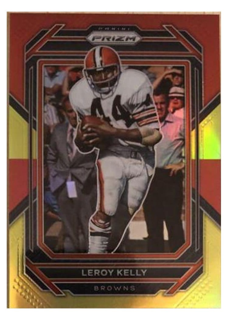 2022 Panini Prizm Base Set Leroy Kelly #75 card
