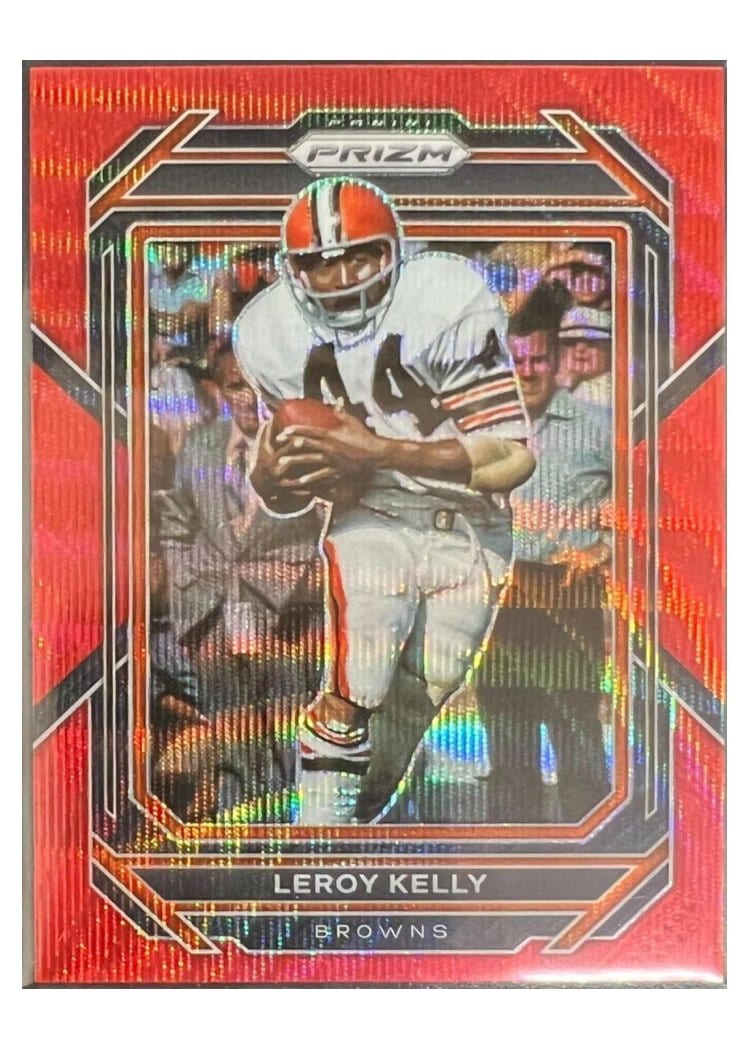 2022 Panini Prizm Base Set Leroy Kelly #75 card