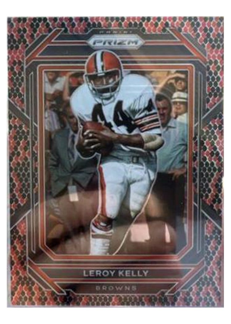2022 Panini Prizm Base Set Leroy Kelly #75 card