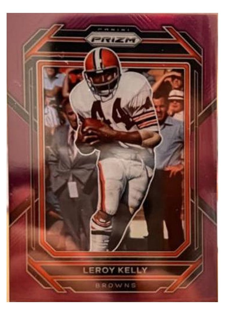 2022 Panini Prizm Base Set Leroy Kelly #75 card