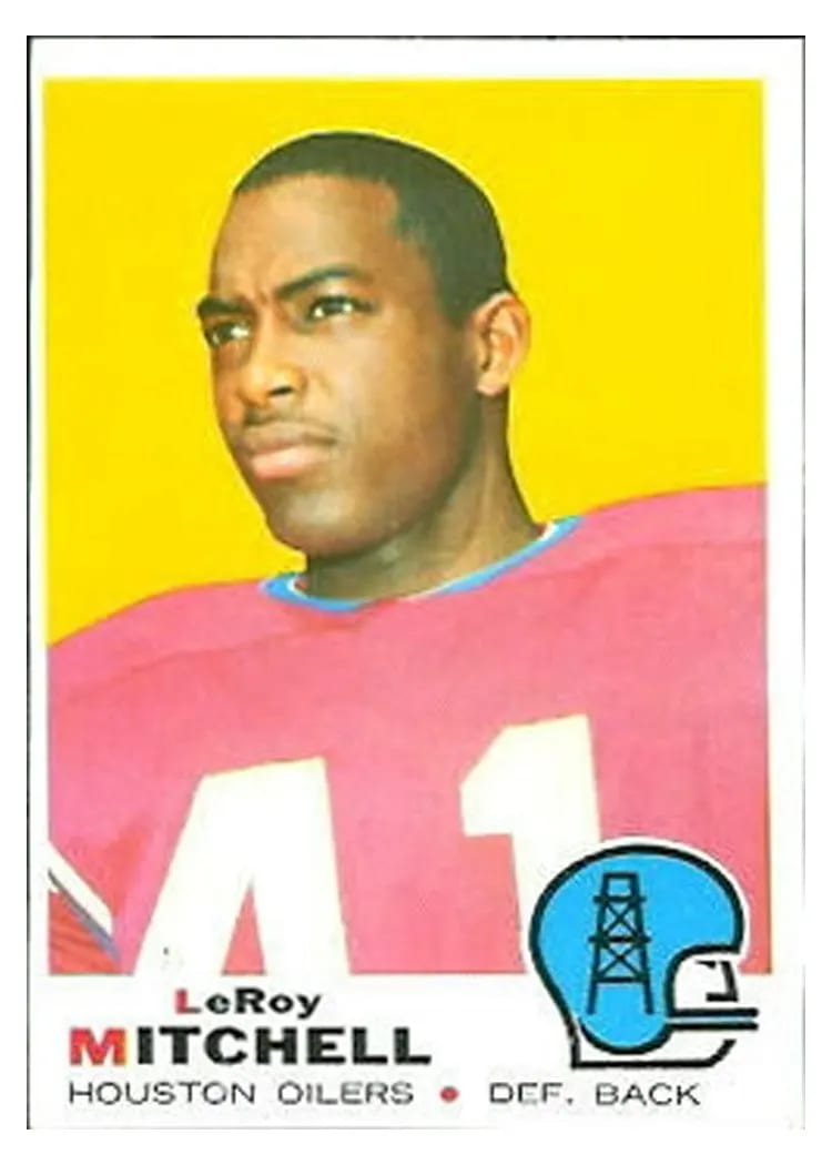 1969 Topps Leroy Mitchell #183 card