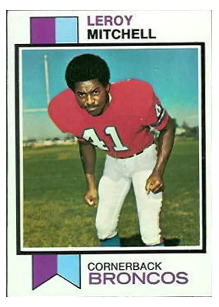 1973 Topps Leroy Mitchell #217 card