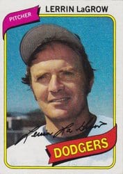 1980 Topps Base Set Lerrin LaGrow #624 card