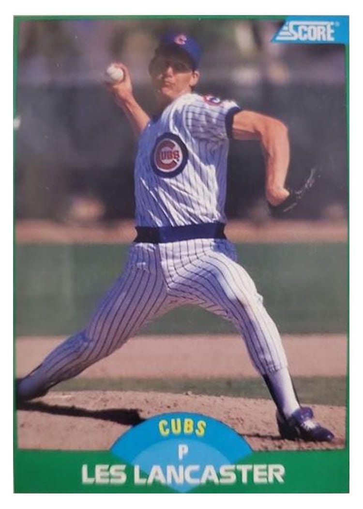 1989 Score Les Lancaster #60 card