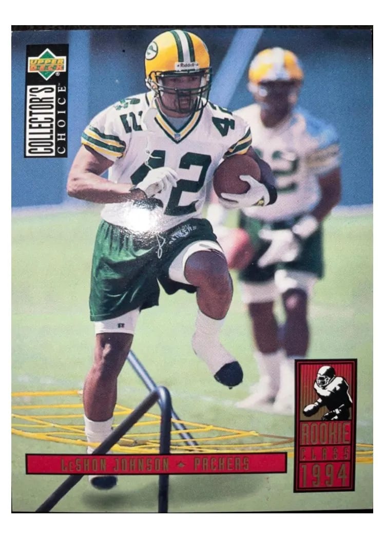 1994 Collector's Choice LeShon Johnson #21 card