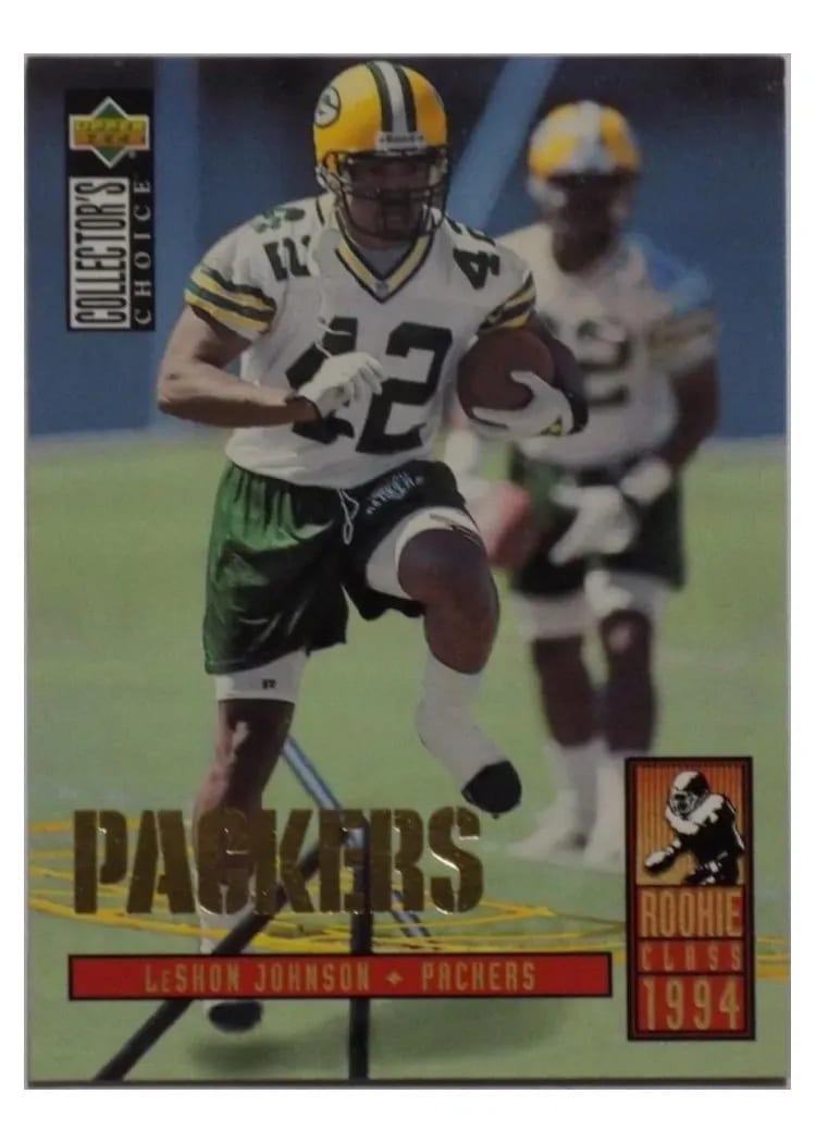 1994 Collector's Choice LeShon Johnson #21 card