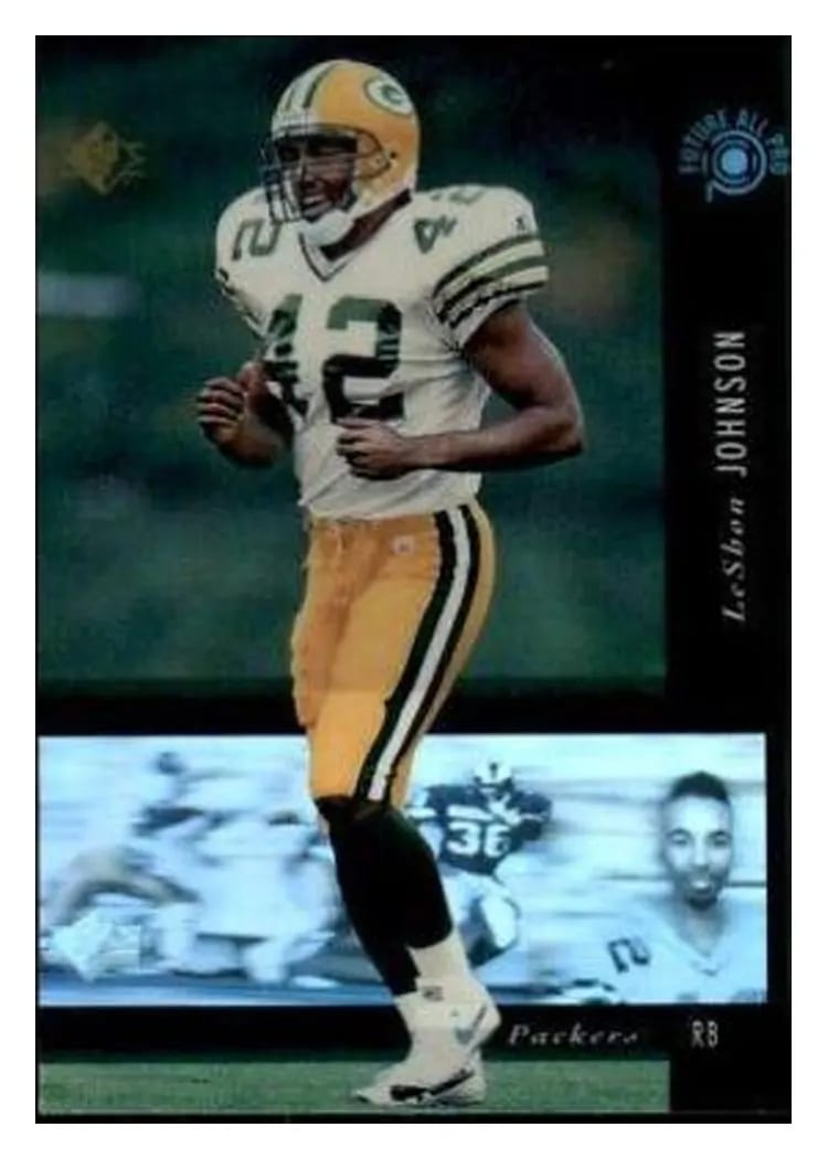 1994 SP All Pro Holoviews LeShon Johnson #PB16 card