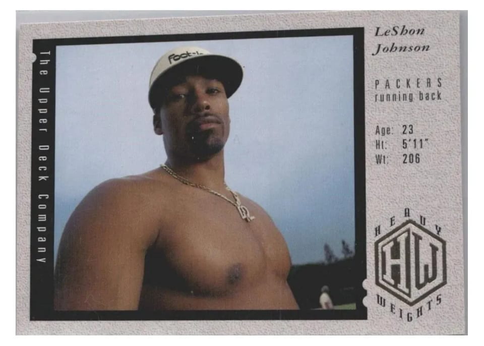 1994 Upper Deck LeShon Johnson #38 card