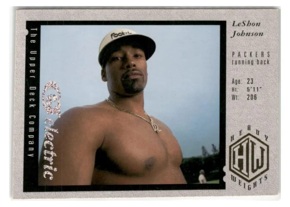 1994 Upper Deck LeShon Johnson #38 card