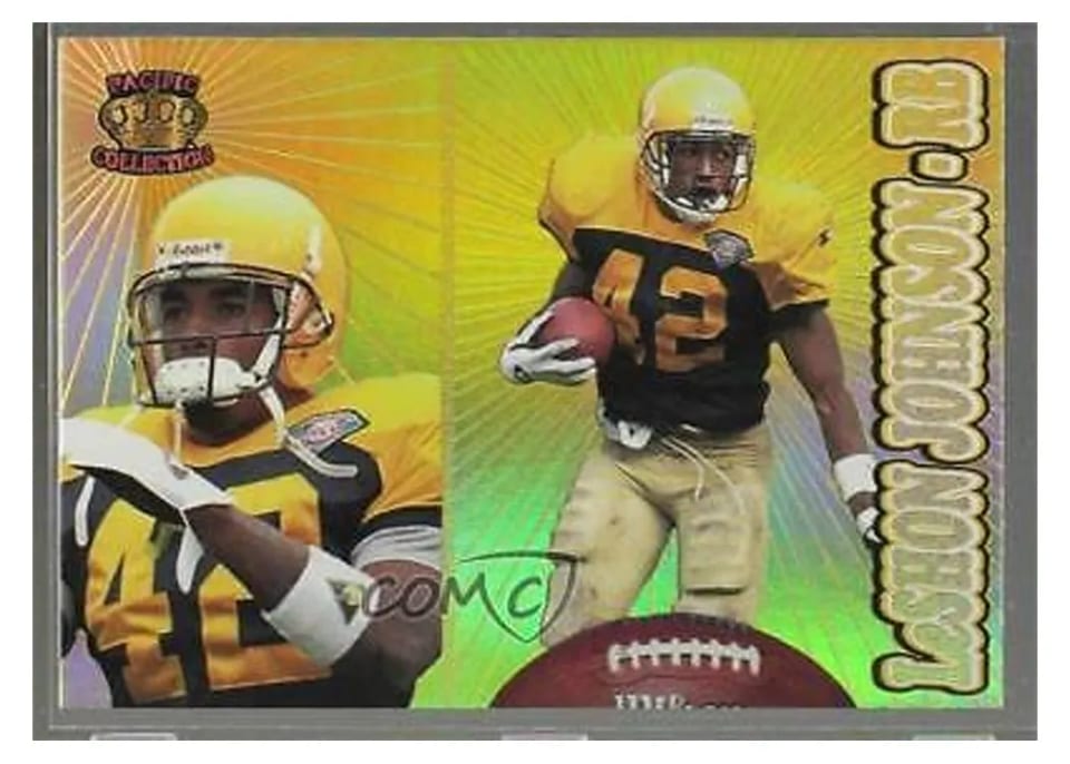 1995 Pacific Prisms LeShon Johnson #31 card