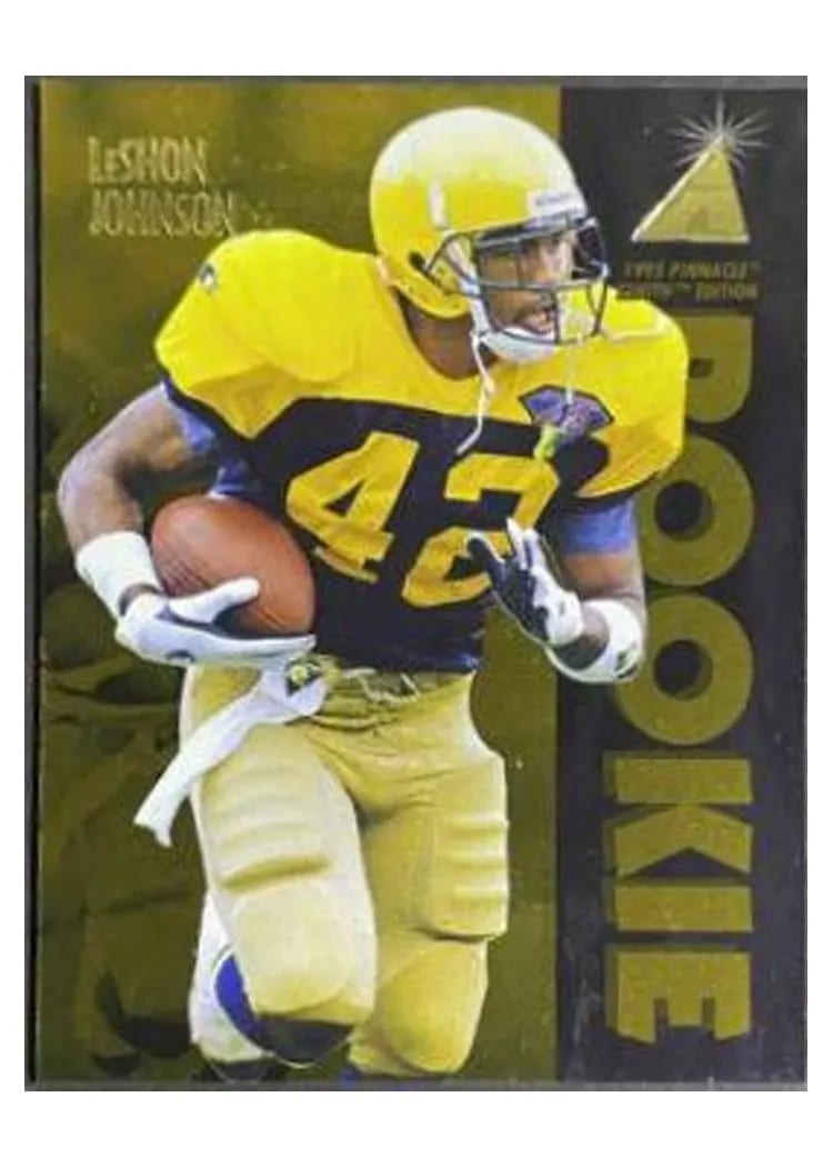 1995 Zenith LeShon Johnson #Z142 card