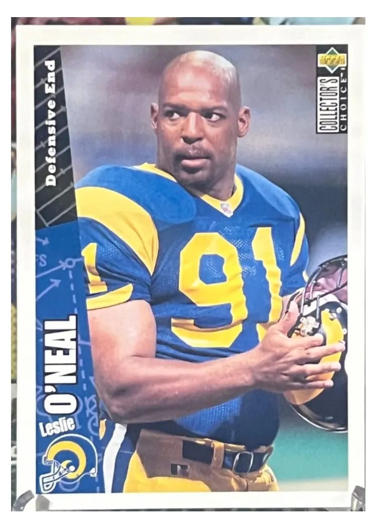 1996 Collector's Choice Update Leslie O'Neal #U134 card