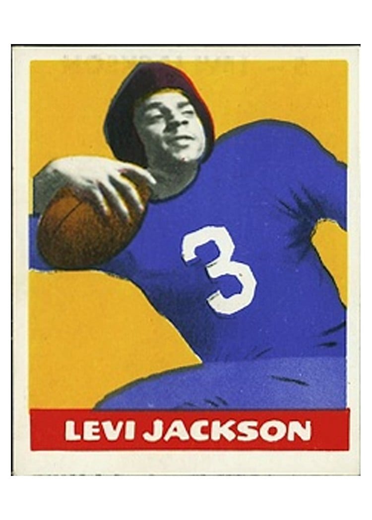 1948 Leaf Levi Jackson #5 card