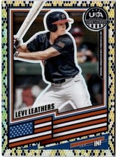 2026 Panini Stars and Stripes Prizm USA Levi Leathers #79 card