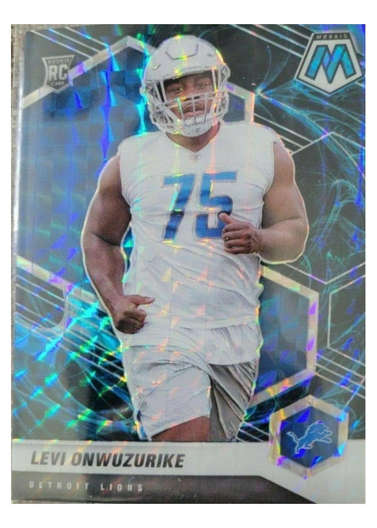 2021 Panini Mosaic Base Set Levi Onwuzurike Genesis #359 card