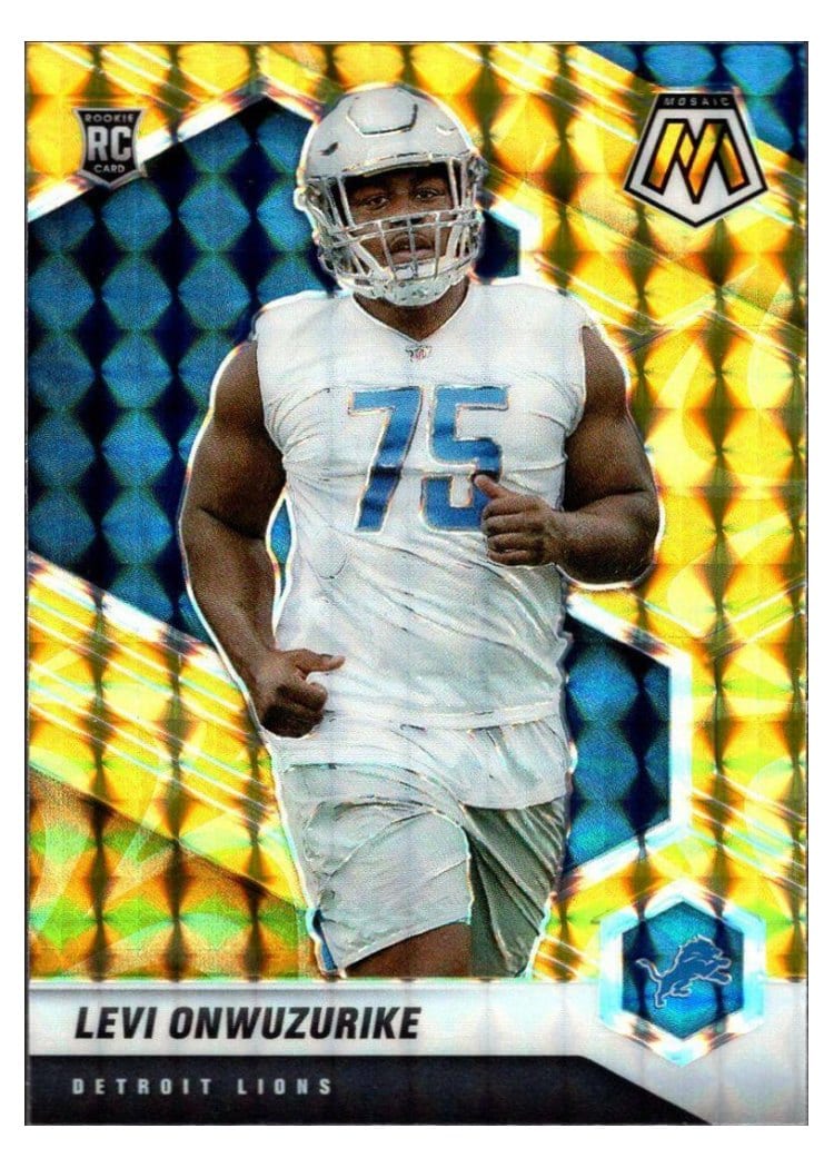 2021 Panini Mosaic Base Set Levi Onwuzurike #359 card