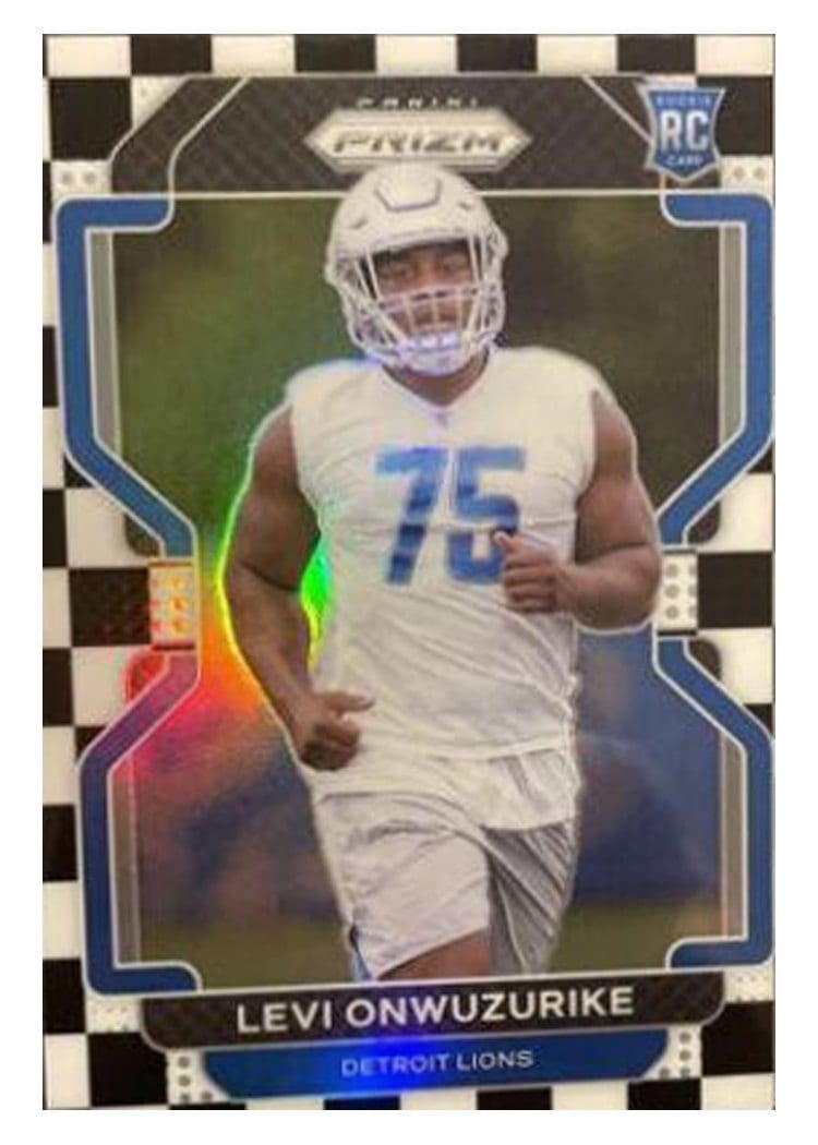 2021 Panini Prizm Base Set Levi Onwuzurike #423 card
