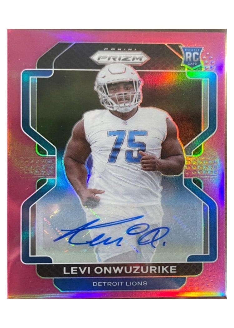 2021 Panini Prizm Base Set Levi Onwuzurike #423 card