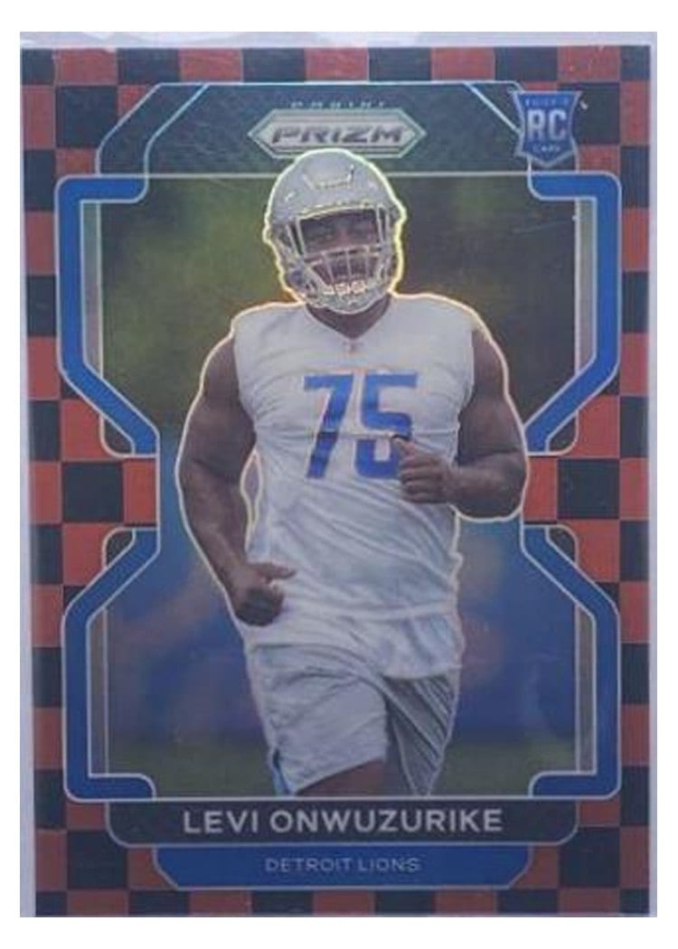 2021 Panini Prizm Base Set Levi Onwuzurike #423 card