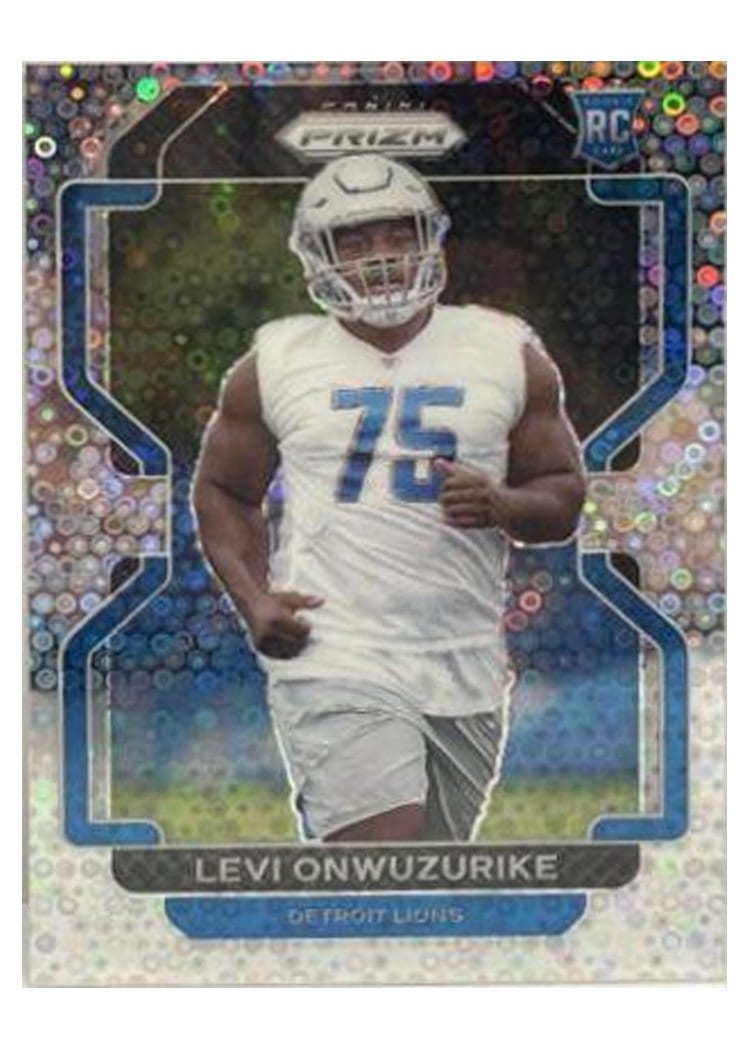 2021 Panini Prizm Base Set Levi Onwuzurike #423 card